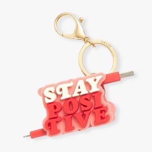 ban.dō Retractable Charging Cord - Stay Positive